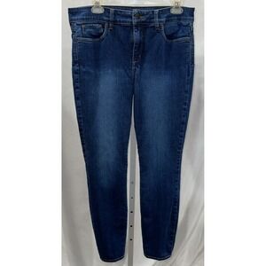 NYDJ Lift/Tuck Ami Skinny Legging Stretch Denim Jeans. Dark Wash, Women's  EUC‎